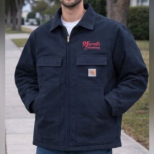 Carhartt Men's Dark Blue Field Arctic Jacket